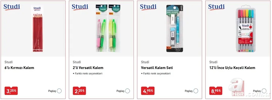 BİM okul eşyaları ne zaman gelecek? BİM kırtasiye malzemeleri, okul çantaları, defter, kalem fiyatları belli oldu 18