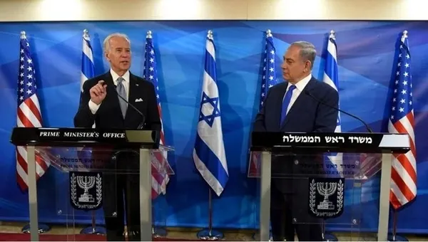 Katil Netanyahu isim vermeden ABD Başkanı Biden’a yüklendi: Karşı çıkamazsın