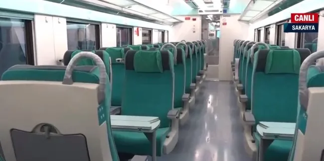 Milli elektrikli trenin son testleri başladı! İşte A Haber farkıyla tüm özellikleri