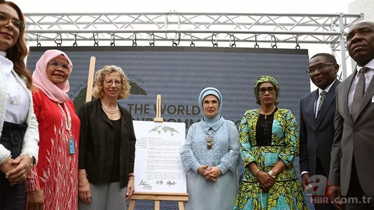 Başkan Erdoğan ve eşi Emine Erdoğan Türkevi'nde açılan atık sergisini gezdi 10