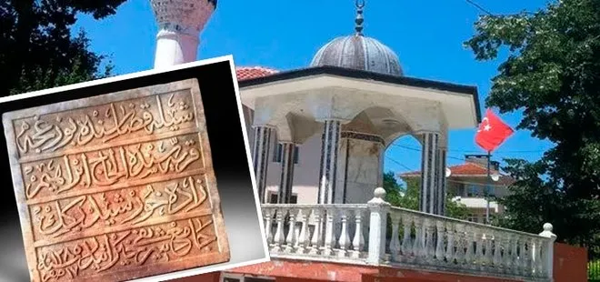 Adalet Bakanlığı Şile Bozgoca Camii’inin yurt dışına kaçırılan kayıp kitabesini geri aldı