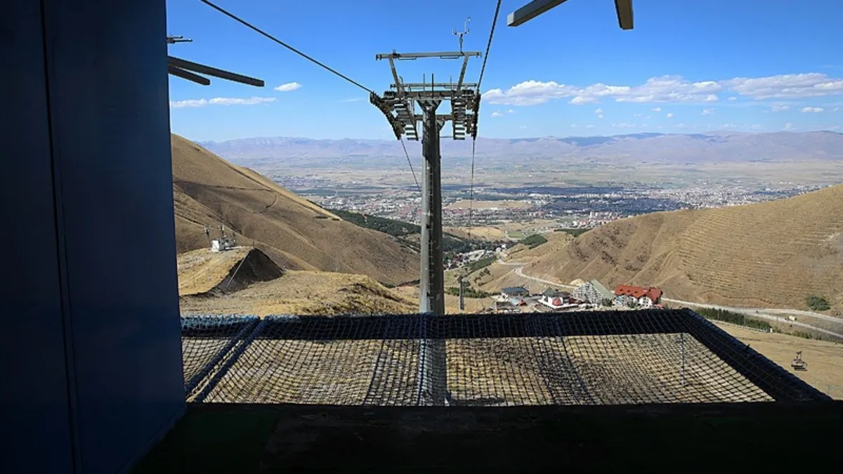 Palandöken Kayak Merkezi yeni sezona hazır