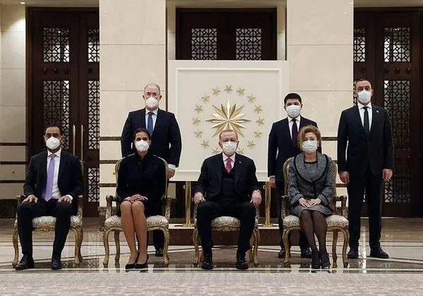 Son dakika | Başkan Erdoğan büyükelçileri kabul etti!