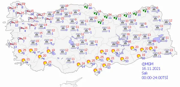 1636986432005.png Meteoroloji'den son dakika uyarısı! Sağanak yağış ve kuvvetli fırtına geliyor! İstanbul Ankara İzmir'de bu hafta hava durumu nasıl olacak? - 5