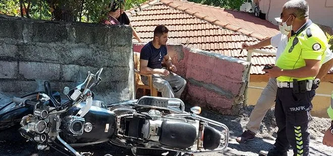 Zonguldak’ta motosikletli kazada yaralandı, ehliyetsiz olduğu için ceza yedi