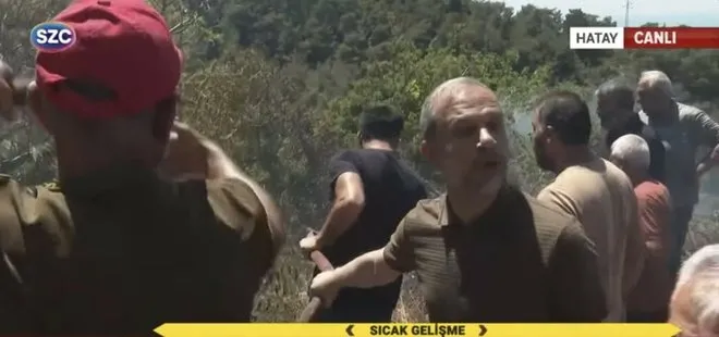 CHP’nin tescilli fondaşı Sözcü TV’den Hatay’da yangın provokasyonu! AK Partili vekil tepki gösterdi: Gidin başka yerde algı yapın! Uçaklar burada...