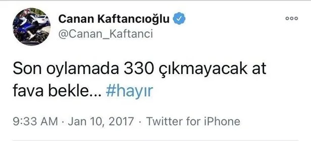 CHP İstanbul İl Başkanı Canan Kaftancıoğlu’ndan sosyal medyayı karıştıran tweet! Darbe iması mı?