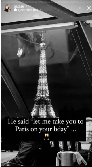 Mehmet Dinçerler’den sevgilisi Hadise’ye sürpriz doğum günü kutlaması!