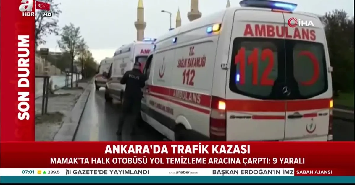 Ankara'da feci kaza! Çok sayıda yaralı var