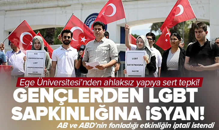 LGBT’ye üniversiteli gençlerden sert tepki!