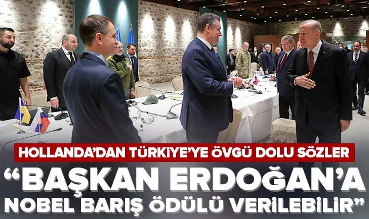 Başkan Erdoğan’a Nobel Barış Ödülü verilebilir