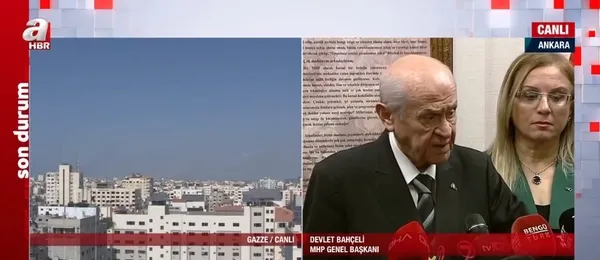MHP lideri Devlet Bahçeli’den flaş Gazze açıklaması: İsrail aklını başına al! ABD’li dayılarına güvenme