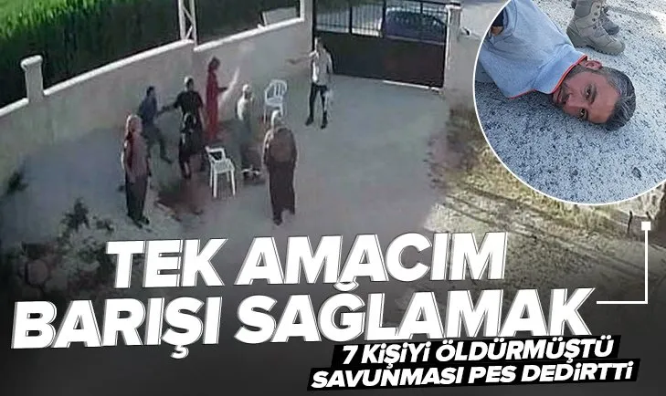 Konya’da aynı aileden 7 kişiyi öldüren Mehmet Altun ifadesiyle şoke etti! 7 kez ağırlaştırılmış müebbet istendi