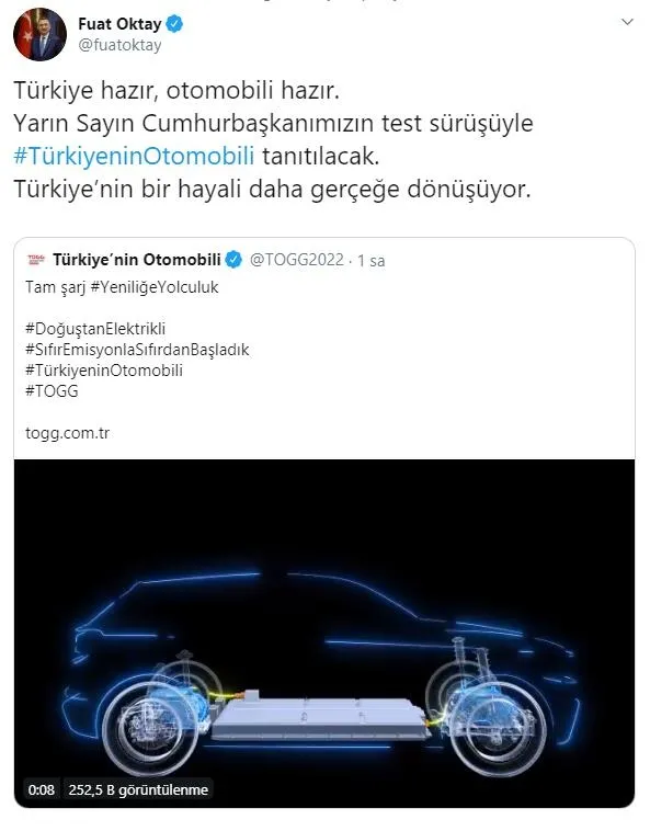 Türkiye’nin bir hayali daha gerçek oluyor