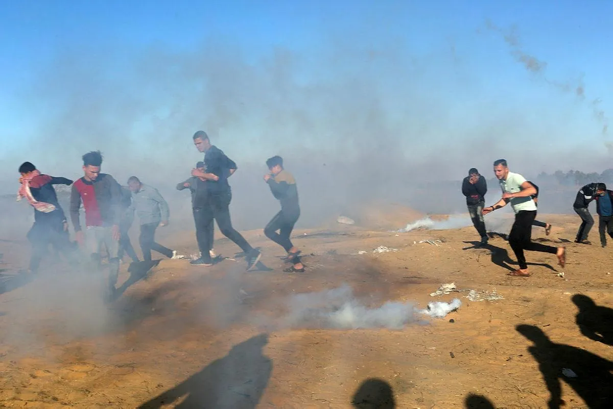 Katil İsrail yine saldırdı