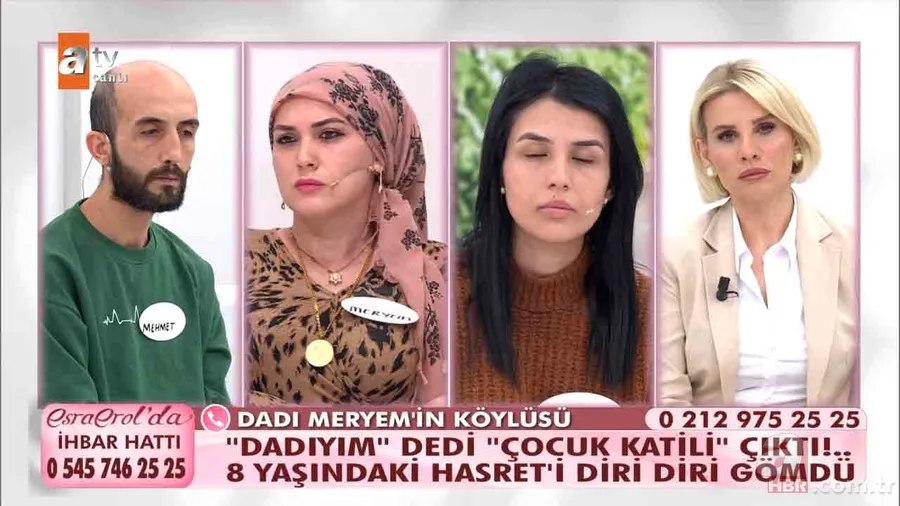 Esra Erol'da korkunç cinayet ortaya çıktı! 8 yaşındaki Hasret'i diri diri gömen 'Dadı Meryem' aslında erkekmiş! Hapisten çıkınca... 21