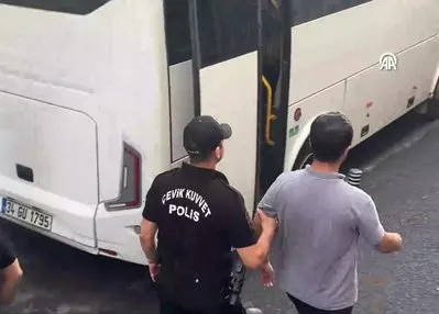 Gözaltına alınan şüpheliler adliyeye sevk edildi