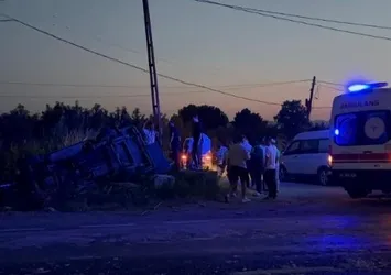 Dehşet kaza! Sürücü korkunç şekilde öldü