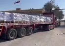 Refah Sınır Kapısı’ndan kısıtlı sayıda insani yardım yüklü TIR giriş yaptı