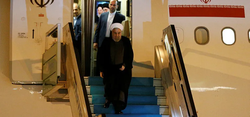Son dakika: Hasan Ruhani Türkiye'ye geldi