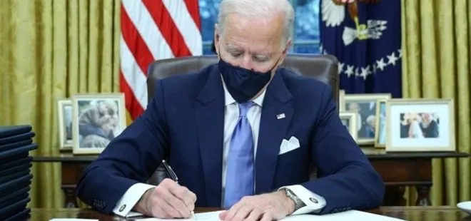 Son dakika: ABD Başkanı Joe Biden Trump’ın izlerini siliyor! Görevinin ilk gününde 17 kararname birden imzaladı