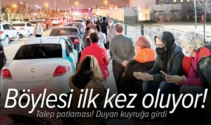 Son dakika: Koronavirüs aşısında talep patlaması! 55 yaşı duyan kuyruğa girdi