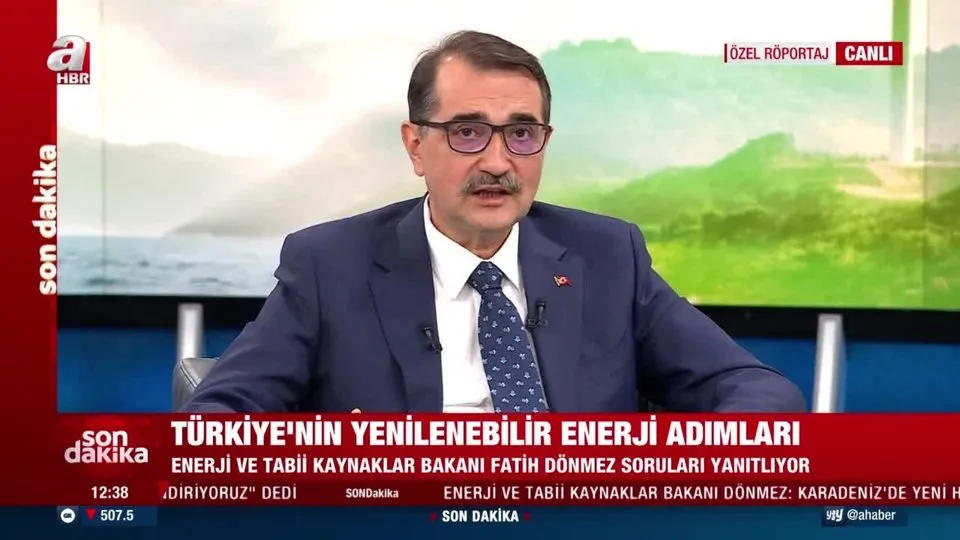 Yeni YEKA ihaleleri olacak mı? Enerji ve Tabii Kaynaklar Bakanı Fatih Dönmez A Haber’de yanıtladı