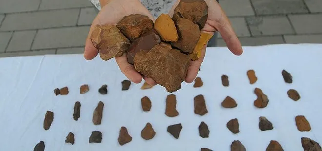 Çobanın bulduğu alanda Orta-Üst Paleolitik ve Epipaleolitik döneme ait kalıntılar tespit edildi