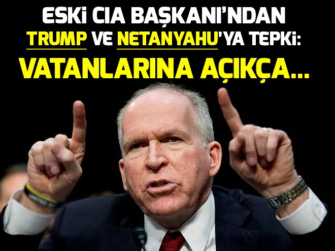 Eski CIA Başkanından Trump ve Netanyahuya Gazze tepkisi