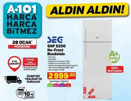 A101 28 Ocak 2021 Aktüel ürünler kataloğu: Televizyon, tablet, kablosuz kulaklık, züccaciye ürünleri dikkat çekiyor