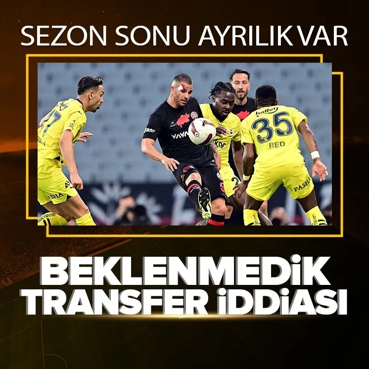Fenerbahçe’de Fred bombası!