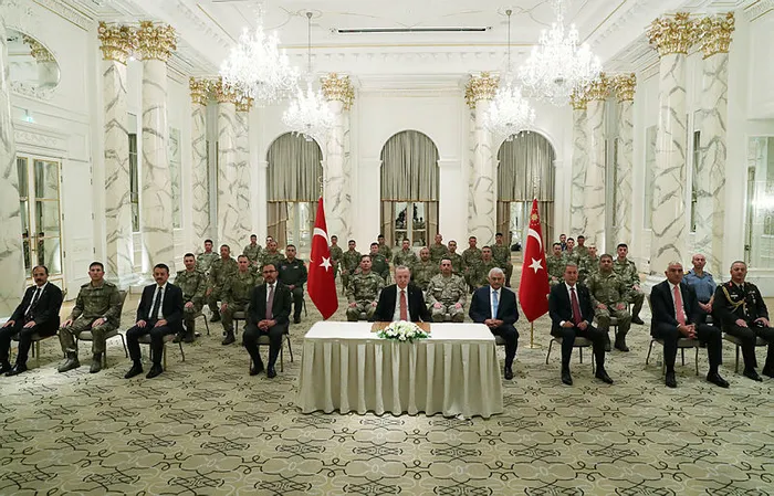 Son dakika: Başkan Erdoğan, Azerbaycan Görev Grubu'ndaki askerleri kabul etti - 4