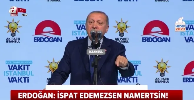 Cumhurbaşkanı Erdoğan: Sayın İnce sana bir nasihatta bulunayım... - 1