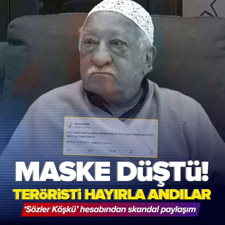 Sözler Köşkü isimli hesaptan skandal paylaşım