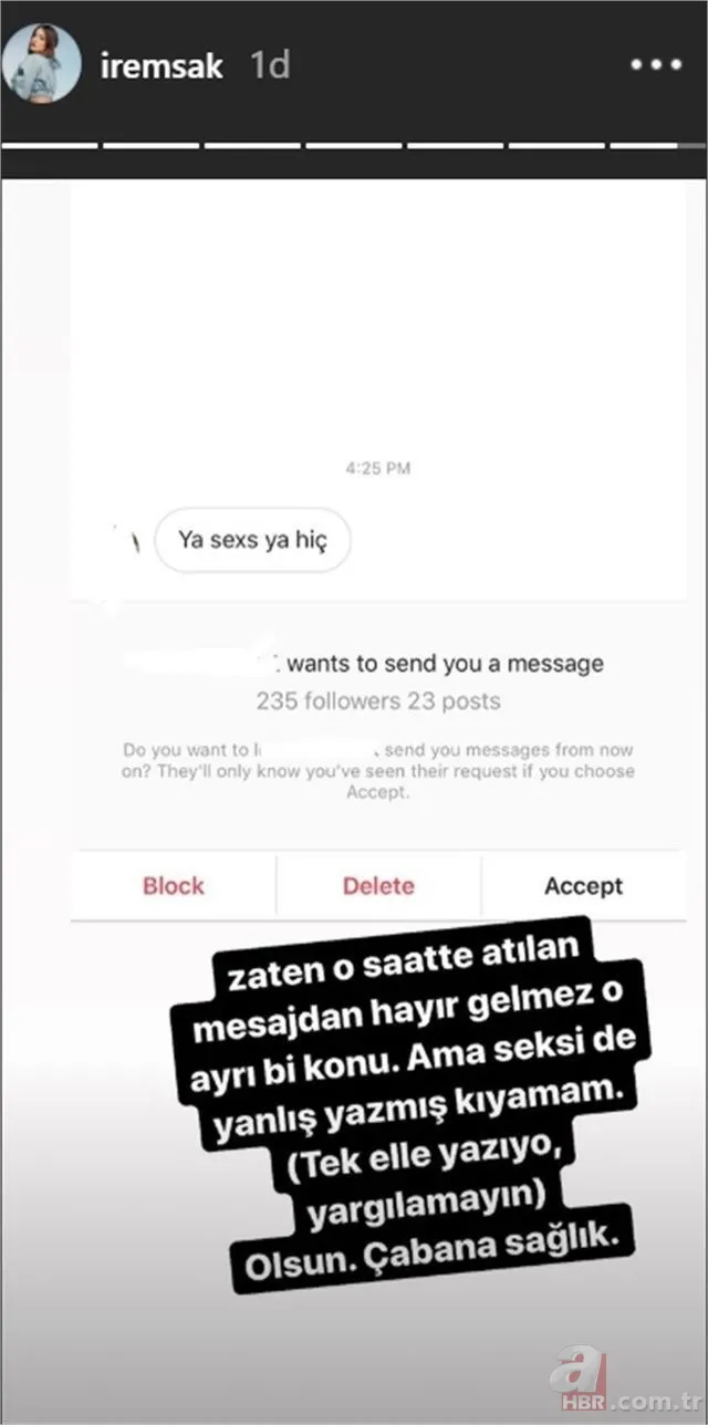 İrem Sak Instagram'dan ifşa etti! İrem Sak kimdir, nereli, kaç yaşında? (19 Ağustos 2019 magazin haberleri) 4
