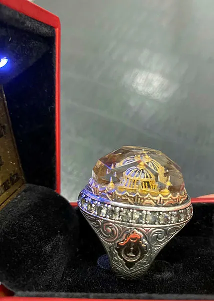 MHP Genel Başkanı Bahçeli’ye Ayasofya yüzüğü