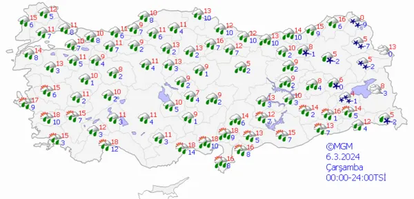 1709706119044.png Sıcaklıklar bir anda düşecek! Sağanak yağış ve kar geliyor! Meteoroloji'den üst üste yeni uyarılar... - 4