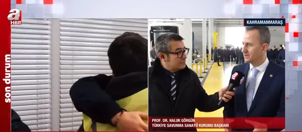 TUSAŞ'tan Kahramanmaraş'a dev tesis! Savunma Sanayii Başkanı Prof. Dr. Haluk Görgün A Haber'de - 1