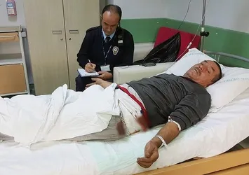 TIR sürücüsü vurulduğunu 45 km sonra fark etti