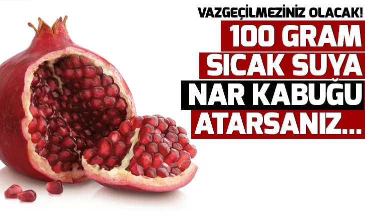 Narın en faydalı kısmını çöpe atıyoruz (Nar kabuğunun faydaları neler?)