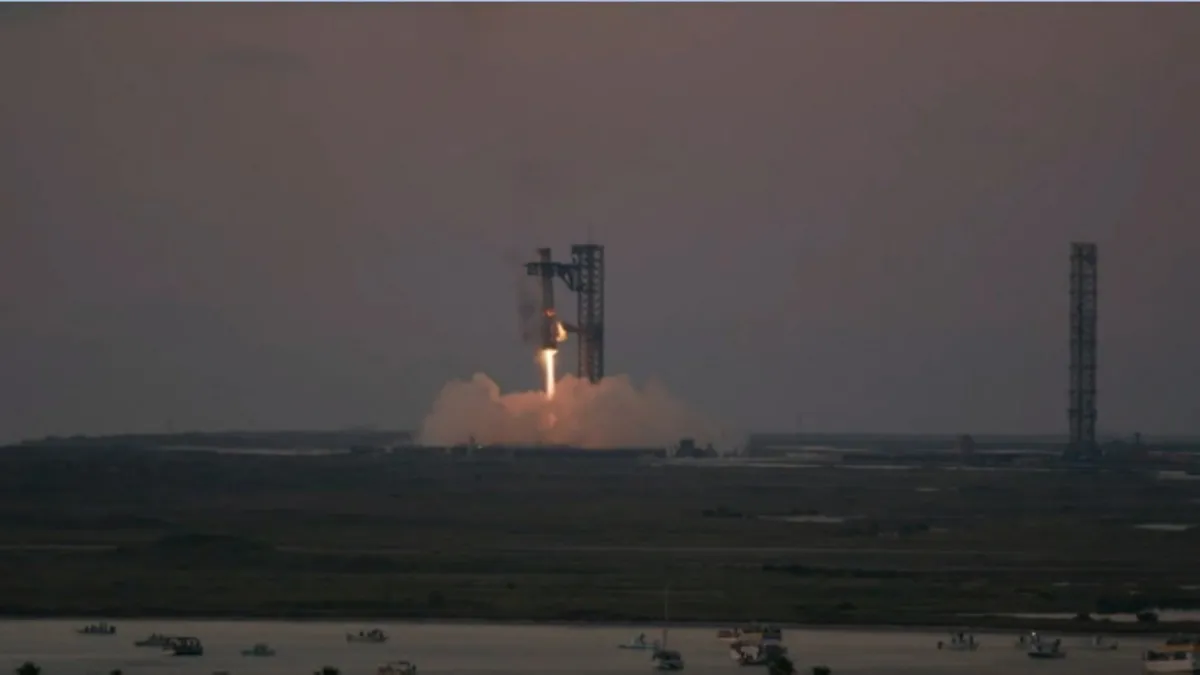 SpaceX'in Starship roketi beşinci test uçuşunda başarılı iniş yaptı