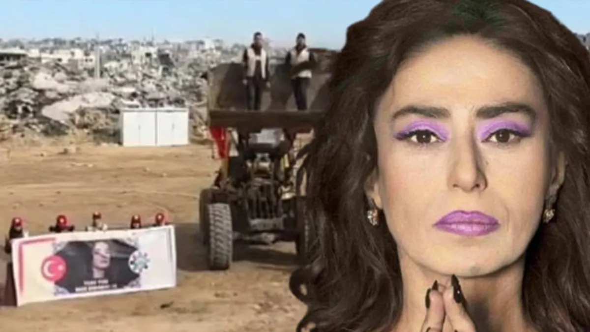 Gazze’de umut inşa ediliyor! İşte Yıldız Tilbe’nin çadır kenti