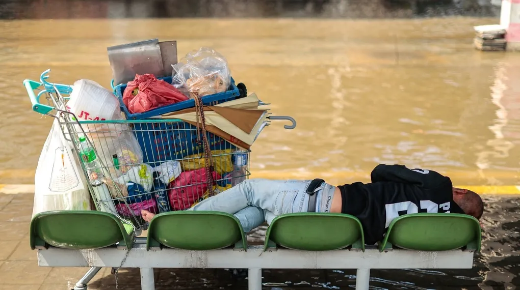 Bangkok su altında