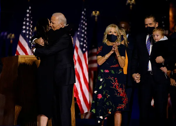 ABD’nin yeni başkanı Joe Biden zafer konuşması yaptı