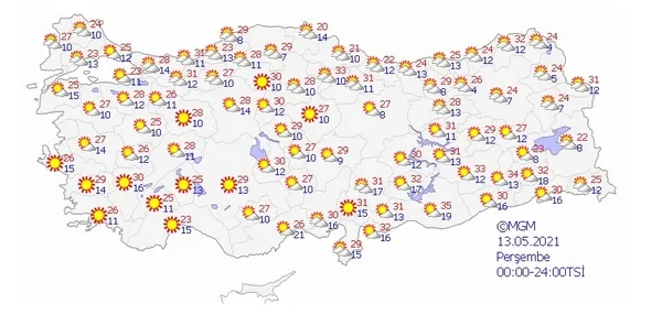 Meteorolojiden kuvvetli rüzgar yağış ve fırtına uyarısı | İstanbul Ankara İzmir ve diğer illerdeki hava durumu - 5