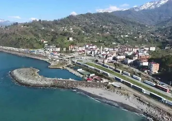 Sarp Sınır Kapısı'nda ihracat yoğunluğu