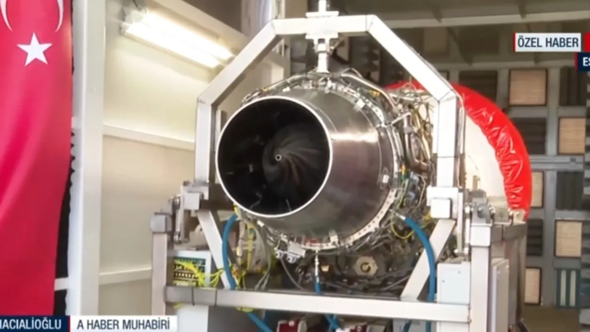 A Haber TF6000'in üretildiği fabrikada! TF6000, ANKA-3 ile Kızılelma'ya güç verecek