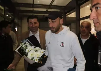 Beşiktaş'a Gaziantep'te çiçekli karşılama