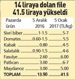 Sebze meyve yüzde 400 arttı - 1