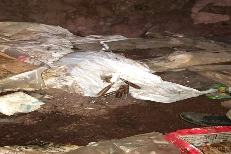 Pençe Harekâtı'nda çok sayıda yaşam malzemesi ve mühimmat ele geçirildi 16